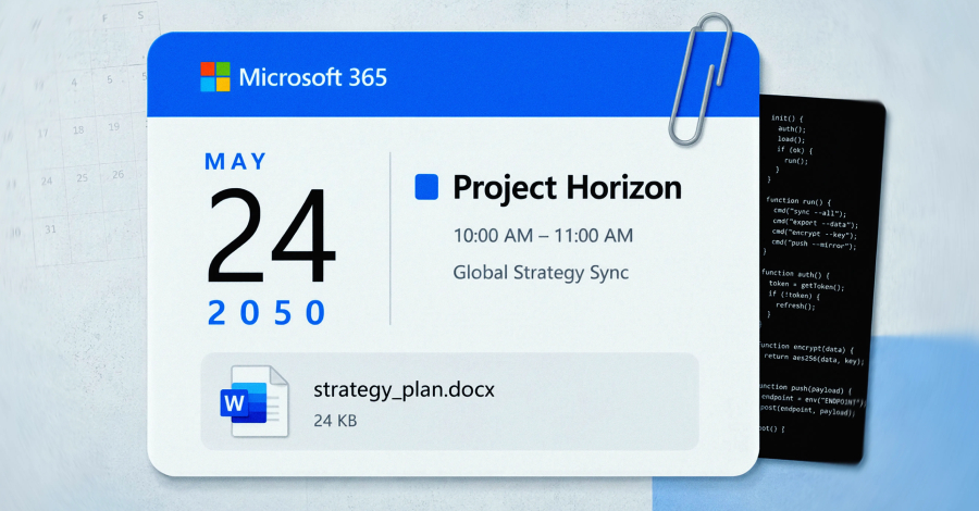 Microsoft 365 Takvimini Kullanan HollowGraph Siber Tehdidi: Veri Kaçakçılığına Yeni Yaklaşım