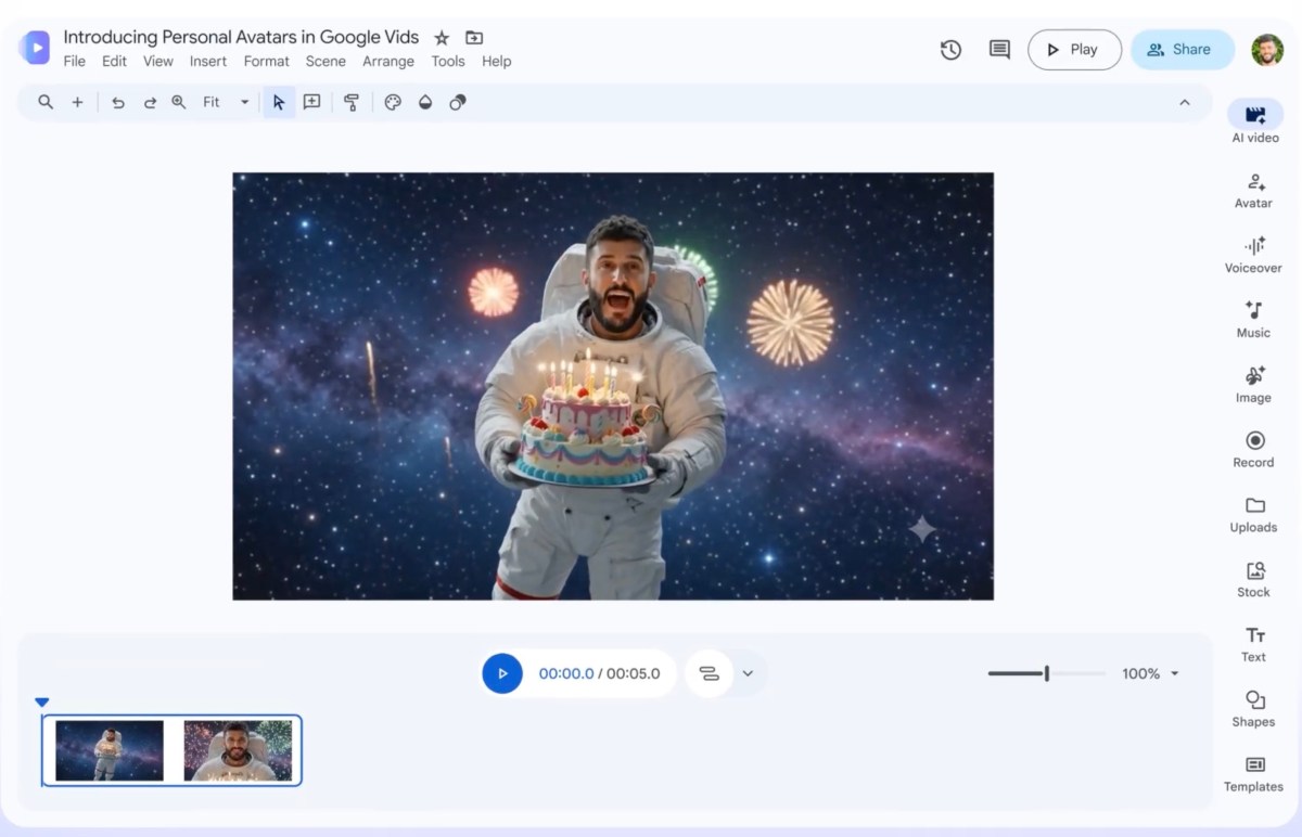 Google Vids ile Kendi AI Benliğinde Video Oluşturun: Kişiselleştirilmiş AI Avatar Dönemi