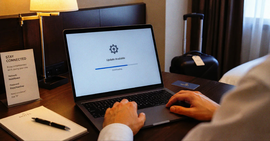 Otel Wi-Fi Saldırıları: Kullanıcıları Tehdit Eden Sahte Tarayıcı Güncelleme Dolandırıcılığına Dikkat!