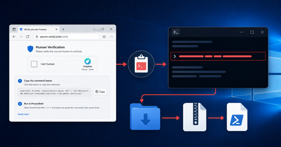 ClickFix Sahtekarlığı: API Tabanlı Malware Dağıtımındaki Yeni Gelişmeler
