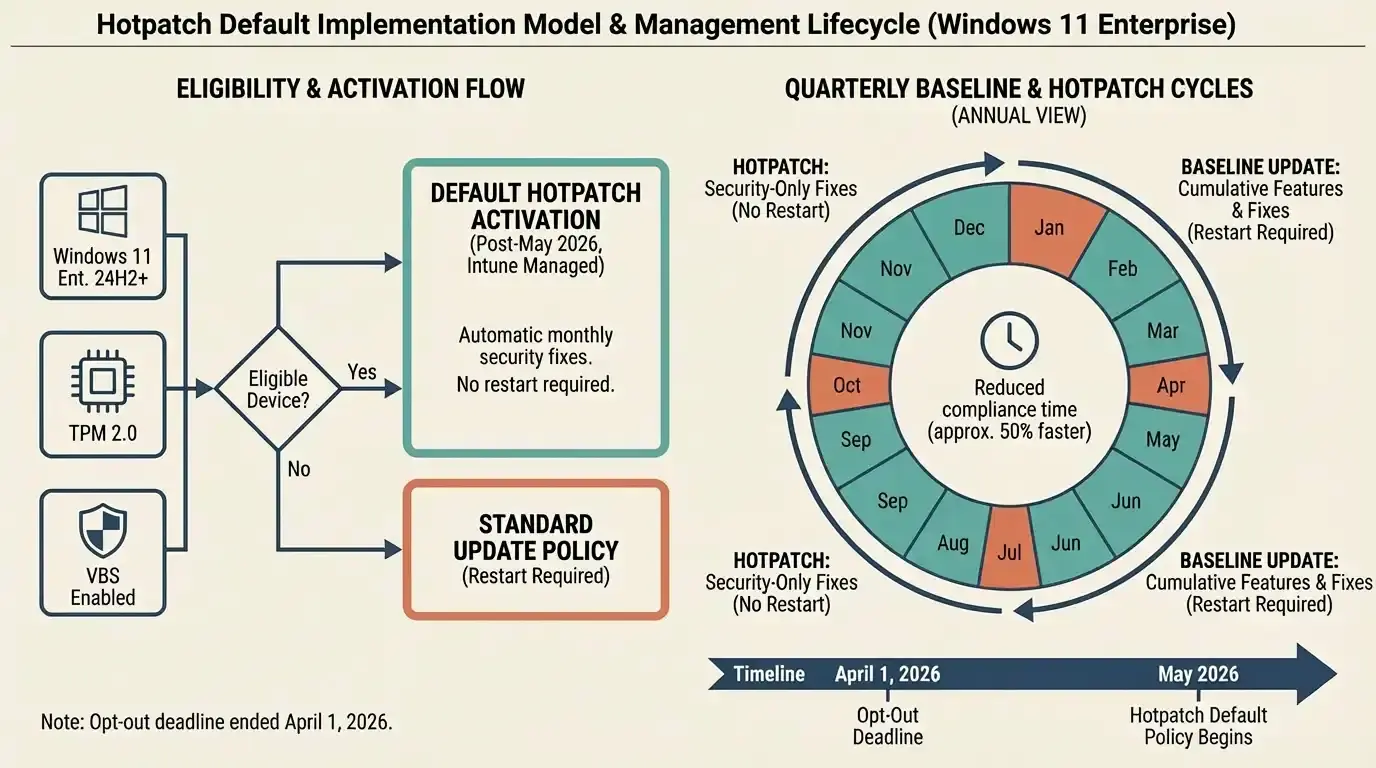Microsoft Intune Mart 2026 Güncelleme Rehberi: Hotpatch, macOS Recovery Lock ve Apple DDM