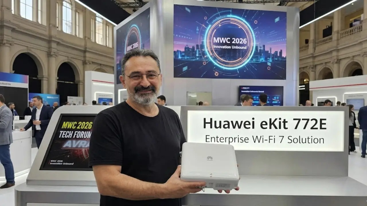 Huawei eKit 772E Dış Mekan Erişim Noktası: 360 Derece Kablosuz Kapsama ve Menzil Özellikleri (MWC 2026)