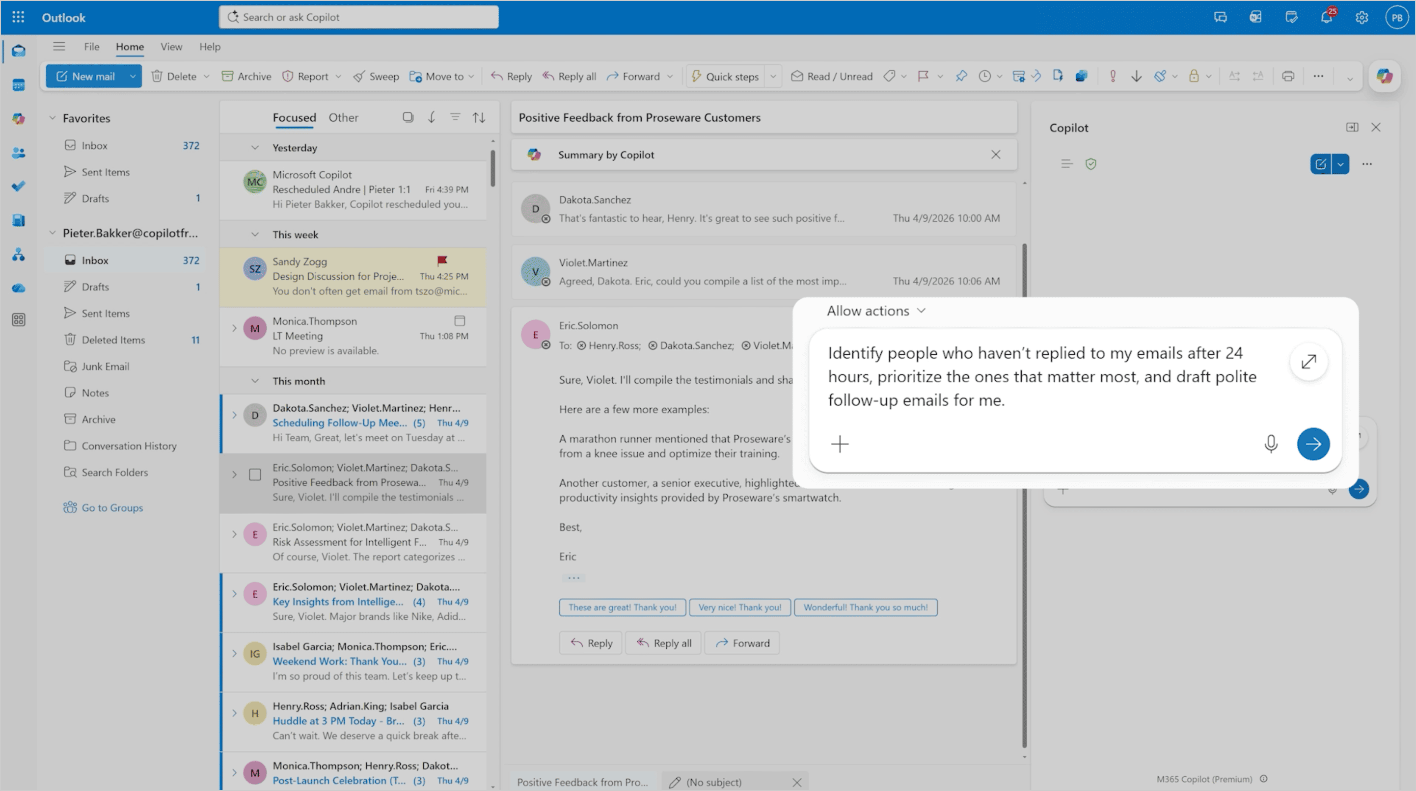Microsoft Outlook için Copilot Agentic AI: E-posta ve Takvim Yönetiminde Otomasyon