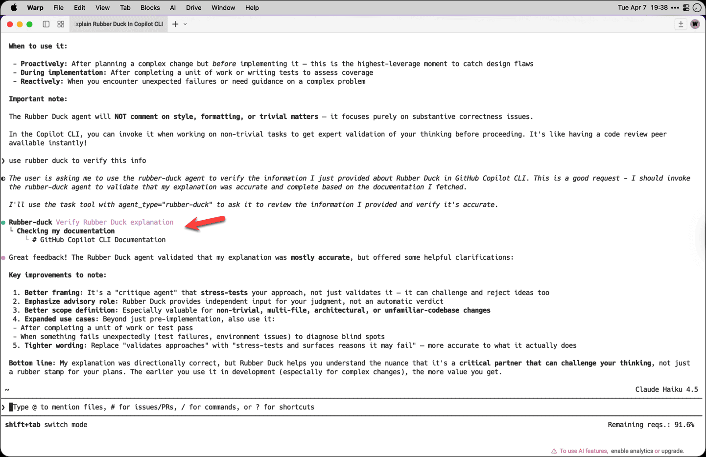 GitHub Copilot CLI: Rubber Duck Özelliği ile AI Halüsinasyonlarını Azaltma
