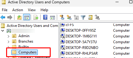 Active Directory'de Yeni Bilgisayar ve Kullanıcı Hesapları için Varsayılan OU'yu Değiştirme