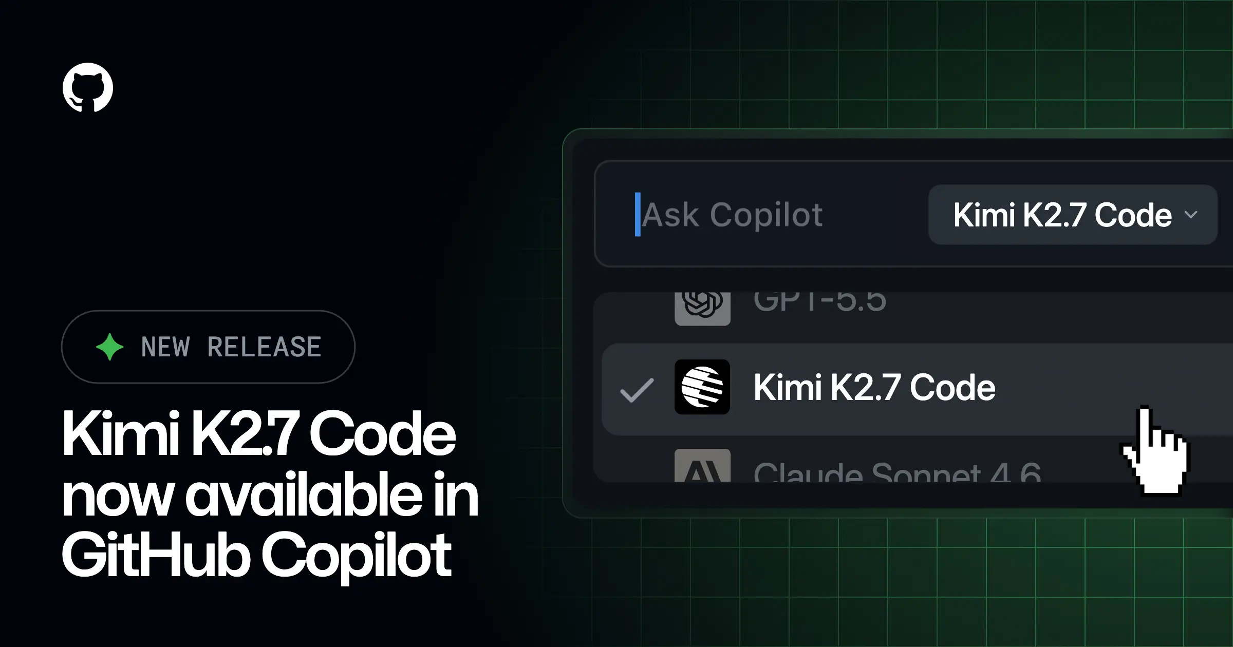 GitHub Copilot'ta Açık Ağırlıklı Kimi K2.7 Modelinin Entegrasyonu ve Kullanımı