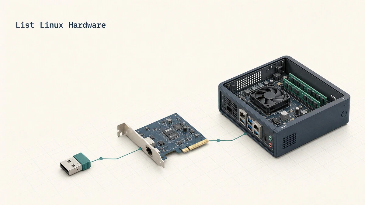 Linux'te Donanım Listeleme: lsusb, lspci ve lshw Kullanımı