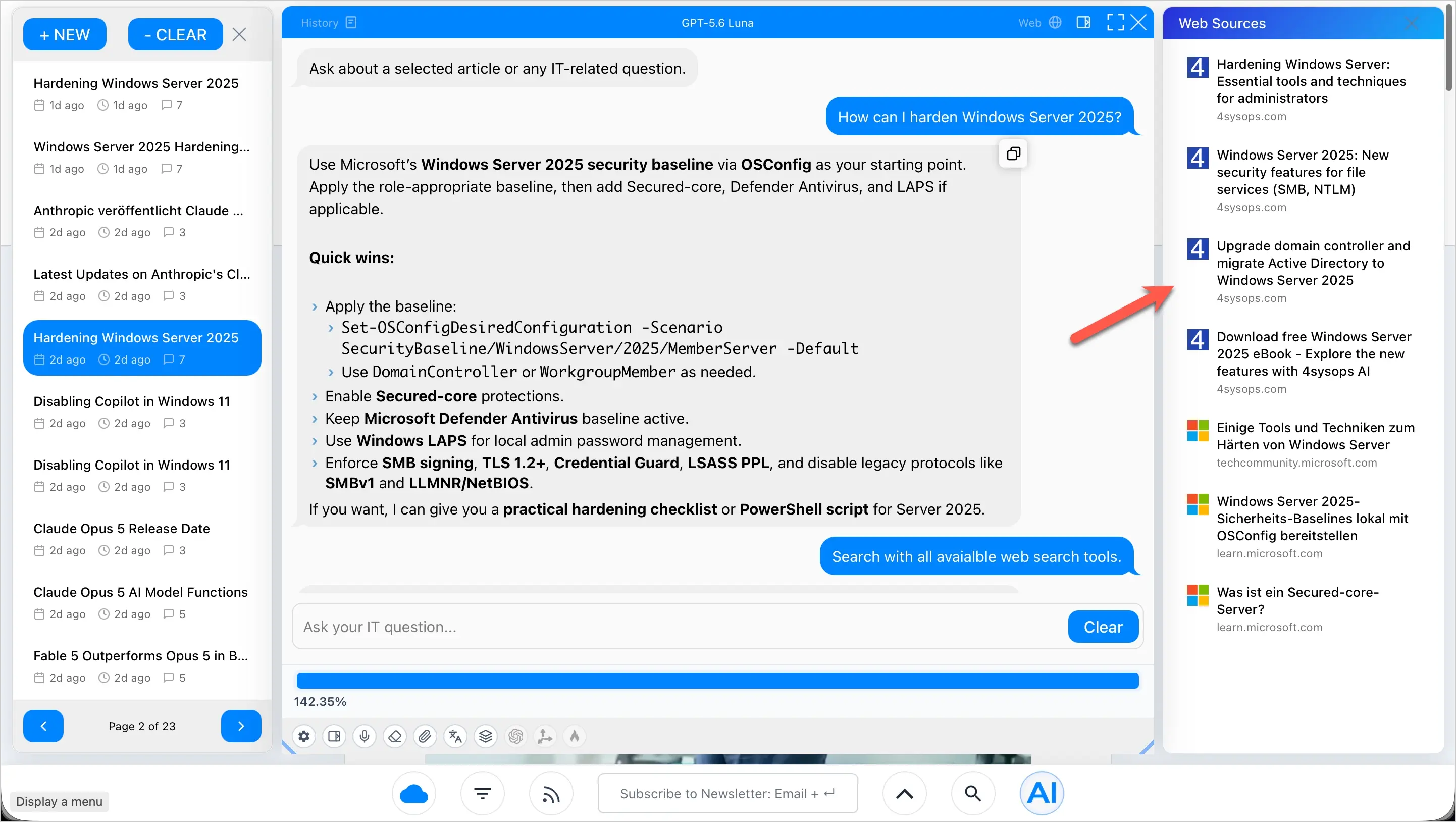 4sysops IT Cevap Motoru: Geleneksel Arama Yöntemlerini Aşan Yapay Zeka Destekli Çözüm Bulma