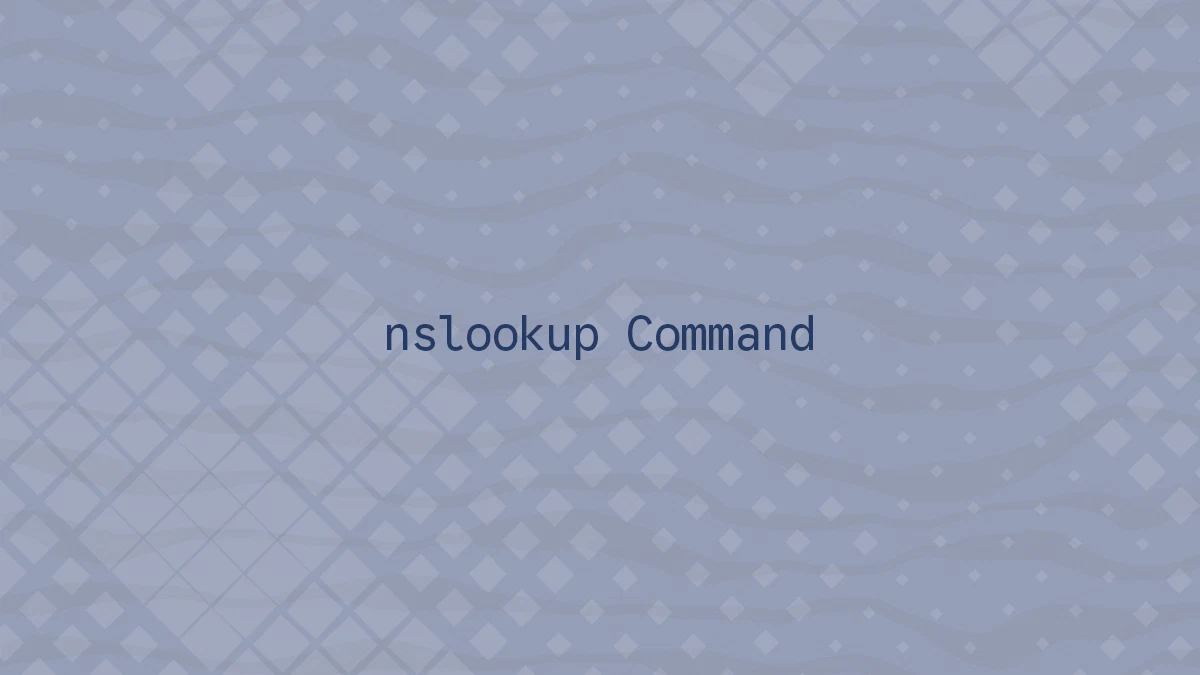 Linux'ta nslookup Komutu ile DNS Sorgulama Rehberi